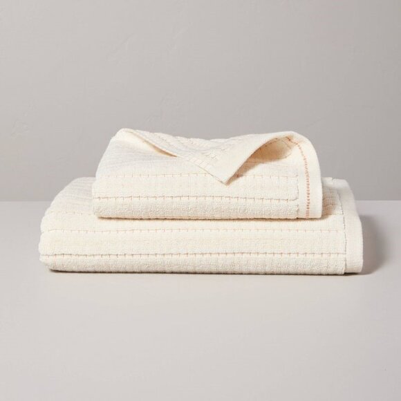 NEW Ribbed Terry Bath Towels - Hearth & Hand™ with Magnolia - Picture 7 of 10